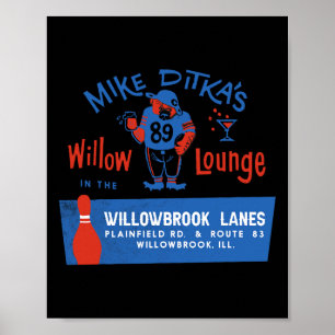 Activiteiten in de omgeving van Mike Ditka's Willo Poster