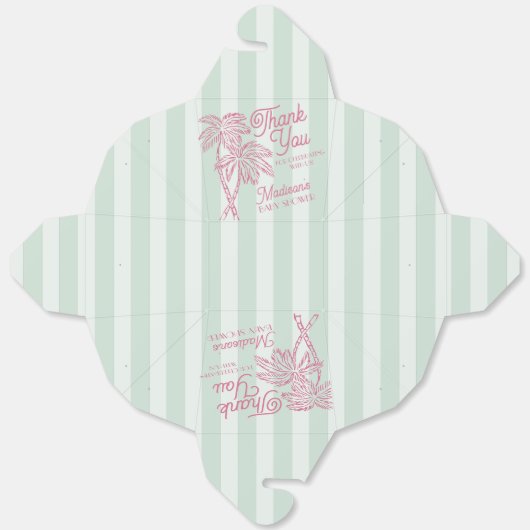 Activiteiten in de omgeving van Mint Palm Spring P Bedankdoosjes (Ongevouwen)