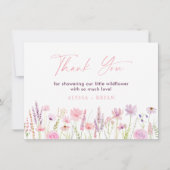 Activiteiten in de omgeving van Modern Boho Wildfl Bedankkaart (Voorkant)