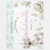 Activiteiten in de omgeving van Modern Miami Beach Fleece Deken (Voorkant)