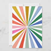 Activiteiten in de omgeving van Modern Retro Rainb Kaart (Achterkant)