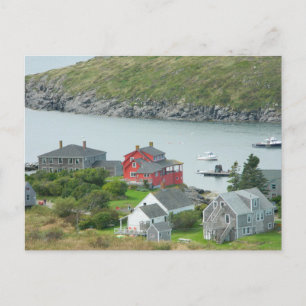 Activiteiten in de omgeving van Monhegan Island Ti Feestdagenkaart