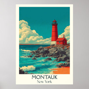 Activiteiten in de omgeving van Montauk New York Poster