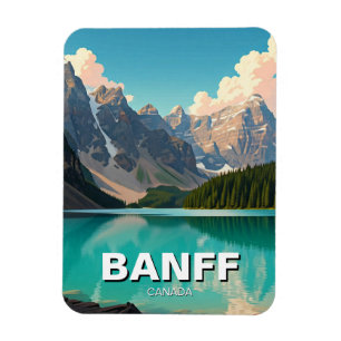 Activiteiten in de omgeving van Moraine Lake at Ba Magneet
