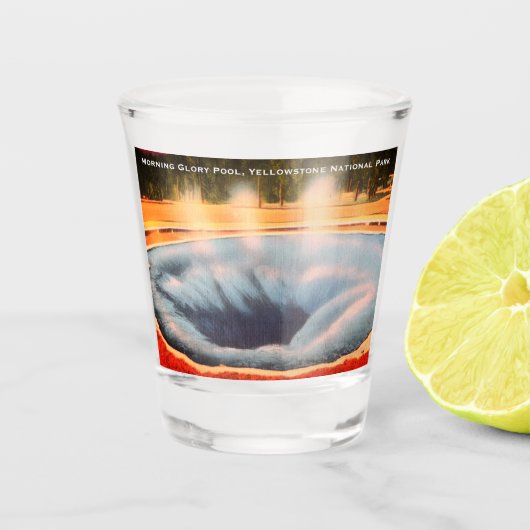 Activiteiten in de omgeving van Morning Glory Pool Shot Glas (Voorkant)