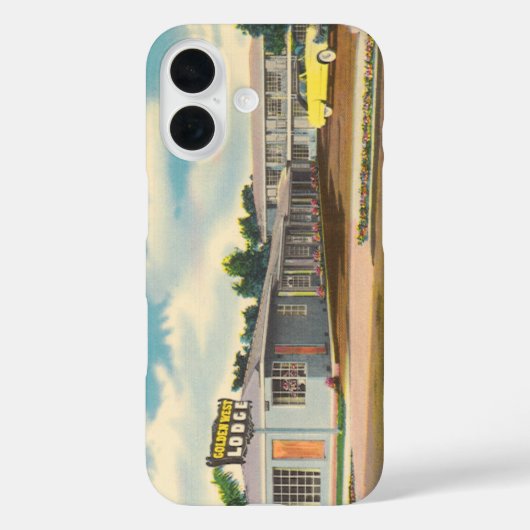 Activiteiten in de omgeving van  Motel, Golden Wes Case-Mate iPhone Case (Achterkant)