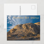 Activiteiten in de omgeving van Mound Spring Yello Briefkaart (Voorkant / Achterkant)