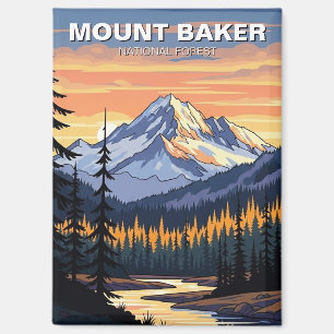 Activiteiten in de omgeving van Mount Baker Nation Magneet