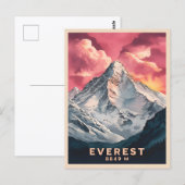 Activiteiten in de omgeving van Mount Everest Hima Briefkaart (Voorkant / Achterkant)
