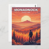 Activiteiten in de omgeving van Mount Monadnock Ne Briefkaart (Voorkant / Achterkant)