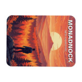 Activiteiten in de omgeving van Mount Monadnock Ne Magneet (Horizontaal)