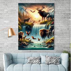 Activiteiten in de omgeving van Mystique Land Wild Poster