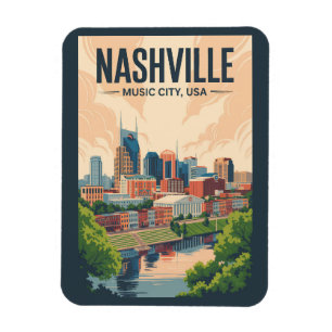 Activiteiten in de omgeving van Nashville Tennesse Magneet