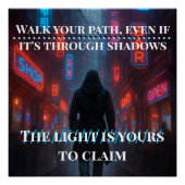 Activiteiten in de omgeving van Neon Path - Cyberp Perfect Poster (Voorkant)