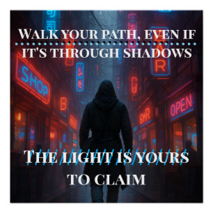 Activiteiten in de omgeving van Neon Path - Cyberp Perfect Poster