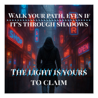 Activiteiten in de omgeving van Neon Path - Cyberp Perfect Poster