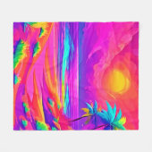 Activiteiten in de omgeving van Neon Sun & Beach B Fleece Deken (Voorkant (Horizontaal))