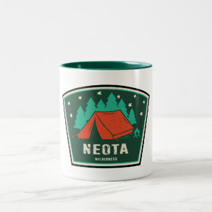 Activiteiten in de omgeving van Neota Wilderness C Tweekleurige Koffiemok
