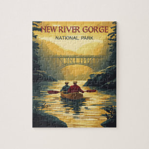 Activiteiten in de omgeving van New River Gorge Na Legpuzzel