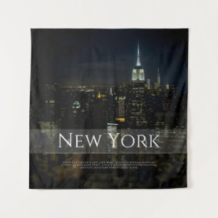 Activiteiten in de omgeving van New York City Skyl Wandkleed
