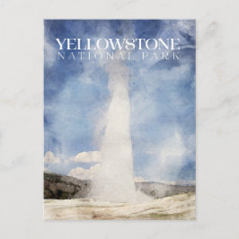 Activiteiten in de omgeving van Old Faithful, Yell Briefkaart