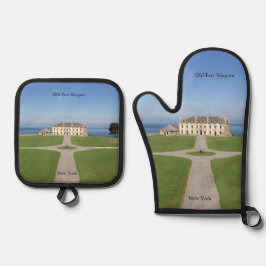 Activiteiten in de omgeving van Old Fort Niagara Ovenwant & Pannenlap Set