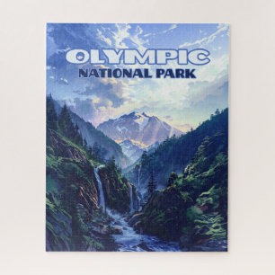 Activiteiten in de omgeving van Olympic National P Legpuzzel