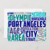 Activiteiten in de omgeving van Olympic Port Angel Briefkaart (Voorkant / Achterkant)