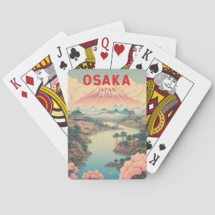 Activiteiten in de omgeving van Osaka Japan Mount  Pokerkaarten