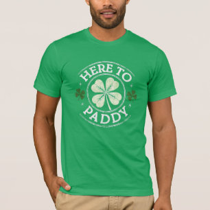 Activiteiten in de omgeving van Paddy Shamrocks St T-shirt