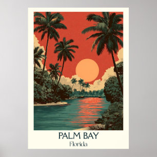 Activiteiten in de omgeving van Palm Bay Florida   Poster