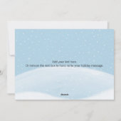 Activiteiten in de omgeving van Peace on Earth Woo Feestdagenkaart (Achterkant)