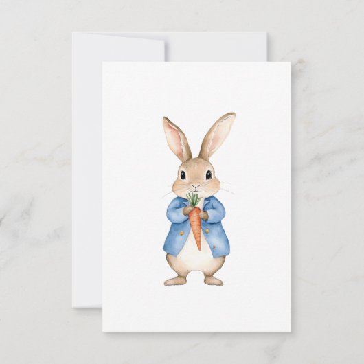 Activiteiten in de omgeving van Peter Rabbit Garde Bedankkaart (Achterkant)