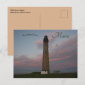 Activiteiten in de omgeving van Petit Manan Light  Briefkaart (Voorkant / Achterkant)