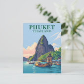 Activiteiten in de omgeving van Phuket Thailand Be Briefkaart (Staand voorkant)
