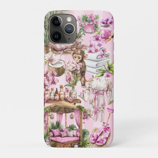 Activiteiten in de omgeving van Pink Tropical Spa Case-Mate iPhone Case (Achterkant)