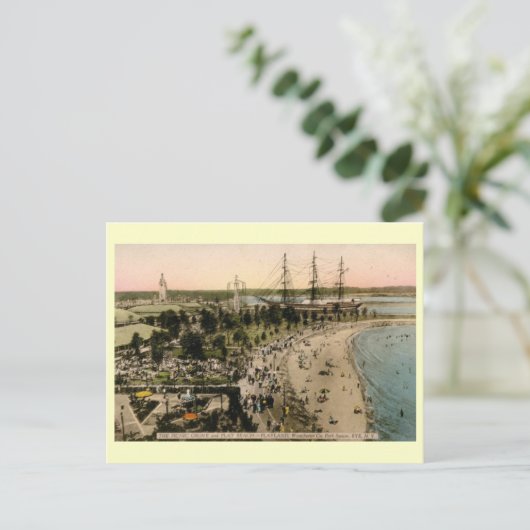 Activiteiten in de omgeving van Playland Amusement Briefkaart (Staand voorkant)