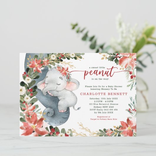 Activiteiten in de omgeving van Poinsettia Greener Kaart (Staand voorkant)