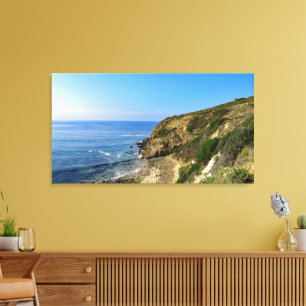 Activiteiten in de omgeving van Point Dume State B Canvas Afdruk
