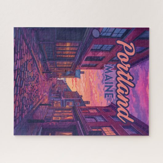 Activiteiten in de omgeving van Portland Maine Old Legpuzzel (Horizontaal)