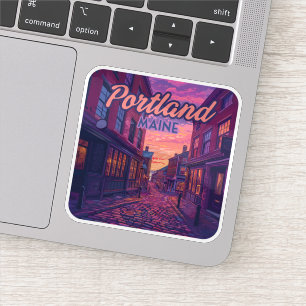 Activiteiten in de omgeving van Portland Maine Old Sticker