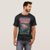 Activiteiten in de omgeving van Portland Oregon Mo T-shirt (Voorkant volledig)