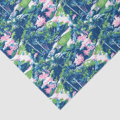 Activiteiten in de omgeving van Preppy Palm Beach  Tissuepapier (Detail)