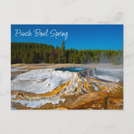 Activiteiten in de omgeving van Punch Bowl Spring  Briefkaart