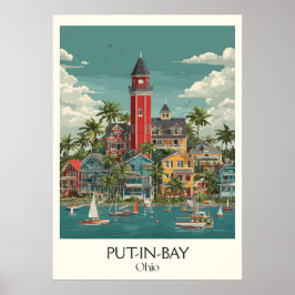 Activiteiten in de omgeving van Put-in-Bay South B Poster