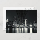 Activiteiten in de omgeving van QueensBoro Bridge  Briefkaart (Voorkant / Achterkant)