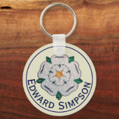 Activiteiten in de omgeving van Quilled Yorkshire  Sleutelhanger (Voorkant)