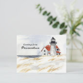 Activiteiten in de omgeving van Race Point Lightho Briefkaart (Staand voorkant)
