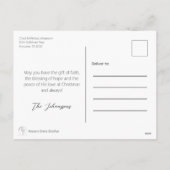 Activiteiten in de omgeving van Red Ho-Ho-Ho Chris Feestdagenkaart (Achterkant)