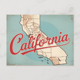 Activiteiten in de omgeving van Retro California C Briefkaart